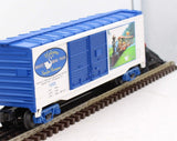 MTH Railking 30-74133 White Swan Park RailKing 40' Double Door Box Car O SCALE Like New