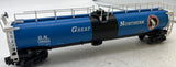 MTH Railking 30-7356 Great Northern GN Blue 33K Gallon Tank Car #100094 O SCALE Used as is