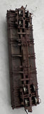 Blackstone Models B340562 DENVER & RIO GRANDE WESTERN D&RGW Long Drop Bottom Gondola HOn3  scale WEATHERED AS IS Used Excellent