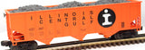Lionel 6-17121 ILLINOIS CENTRAL GULF 3-BAY HOPPER Mainline #2867 O Scale Used