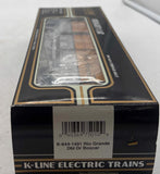 K-Line k644-1491 Denver Rio Grande double door boxcar  O SCALE Used Excellent