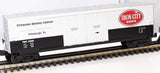 MTH Railking 30-74404 Iron City RailKing 50' Double Door Plugged Boxcar O SCALE Like New