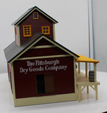 MTH Railking 30-90431 Pittsburgh Dry Goods Co Transfer Warehouse O SCALE Used Excellent