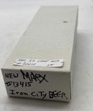 Marx 73415 Tin Pittsburgh Brewing Co IC Light Beer Refrigerator O SCALE Used Excellent No Box