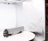 Hermann Marketing 1623 UPS Semi Tractor Trailer Feeder 1/42 Scale Like New