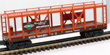 MTH Railking 30-76141 Illinois Central Auto Carrier Flat Car O SCALE Used