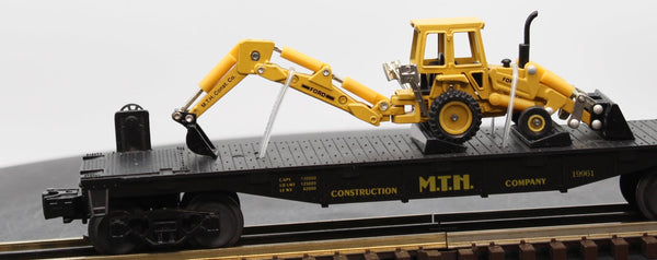 MTH RailKing 30-7606 MTH Lines Semi-Scale Flat Car O SCALE Like New