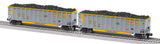 Lionel 2243020 CSX Standard O Rotary Gondola 4-Pack O SCALE NEW