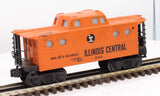 Lionel 6-9160 ILLINOIS CENTRAL N5C Lighted Caboose MPC O Scale Used Damaged Box