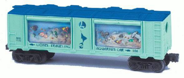 Lionel 6-26745 Lionel Traveling Aquarium Car O SCALE Like New