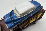 MTH 30-7628 MTH Auto Transportation Auto Carrier Flat Car RailKing 1957 O Scale Used as is