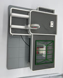MTH 30-9101 Operating Sinclair Gas Station Building O Scale Used Damaged Box