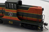 Bachmann Spectrum 80011 GREAT NORTHERN GN GE 44 Ton Diesel Switcher #51 HO Scale Used Excellent