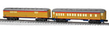 Lionel 6-81769 Chessie System Coach/Baggage Baby Madison Passenger Car 2-Pack O SCALE Like New