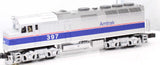 MTH 30-4204C, 30-4204A, 30-4204B, 30-4204-1E Amtrak Amfleet Passenger Train Set (Set of 4) O Scale Used
