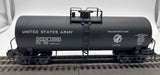 Weaver u1317d US Army 40' tank car DODX 12660 O SCALE Like New