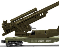 Lionel 6-37073 U.S.M.C. Cannon Car O SCALE NEW