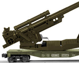 Lionel 6-37073 U.S.M.C. Cannon Car O SCALE NEW