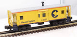MTH Railking 30-7713 Chessie Bay Window Caboose C-3027 O SCALE Used No Box