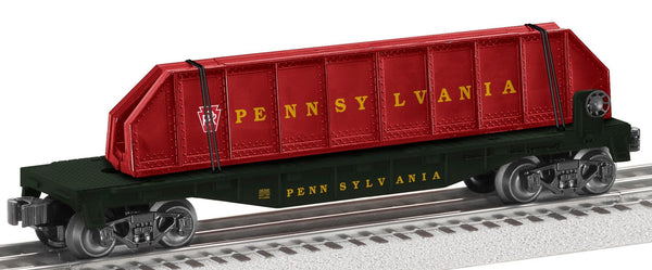 Lionel 2128200 Pennsylvania Railroad PRR Girder Bridge Flatcar O SCALE NEW