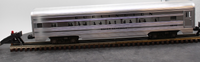 Lionel 6-9578 LIONEL ILLUMINATED BURLINGTON ALUMINUM PASSENGER CAR O SCALE Like New Damaged Box