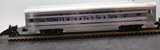 Lionel 6-9578 LIONEL ILLUMINATED BURLINGTON ALUMINUM PASSENGER CAR O SCALE Like New Damaged Box