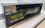 Weaver u1136l New Haven 2 bay coal car ribbed 116249 O SCALE Like New