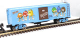 Menards 279-4599 M&MS Blue Box Car O-Gauge O Scale Like New