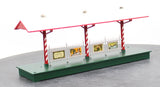 Lionel 6-37121 Christmas Station Platform O SCALE Like New