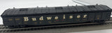K-Line k652-5601   Anheuser Busch Budweiser Die Cast Gondola with Covers  O SCALE Like New