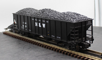 MTH Premier 20-97408 Norfolk & Western 4-Bay Hopper Car . O SCALE Like New Damaged Box