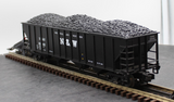 MTH Premier 20-97408 Norfolk & Western 4-Bay Hopper Car . O SCALE Like New Damaged Box