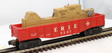 Lionel 6-9307 ERIE Animated Cop & Hobo Gondola O Scale (car is dirty) Used WRONG BOX