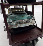 MTH 30-7628 MTH Auto Transportation Auto Carrier Flat Car RailKing 1957 O Scale Used as is