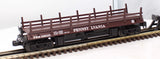 MTH 30-79092 PENNSYLVANIA Operating Log Dump Car With Logs O Scale Like New