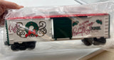 Lionel Employee Christmas Holiday Boxcar 6-19976 O SCALE Like New signed “to Bob” as is