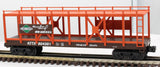 MTH Railking 30-76141 Illinois Central Auto Carrier Flat Car O SCALE Used