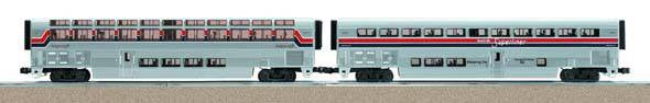 Lionel 6-15314 Amtrak Superliner 2-Pack passenger car set O SCALE NEW