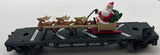 Lionel 6-26667 Flatcar with Santa's Sleigh Christmas O SCALE Like New