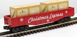 MTH 30-4207B Christmas Gondola w/2 Crates O SCALE Like New