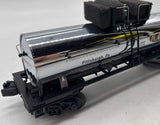 MTH Railking 30-73238 Pittsburgh Brewing Company PBC - Iron City IC Light Chrome tank car  O SCALE Like New