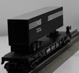 MTH Railking 30-76181 Norfolk Southern NS Flat Car w/40' Trailer O SCALE Like New