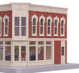 MTH Railking 30-9056 Auto Parts Store Corner Building O SCALE Like New