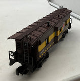 Lionel 6-6422 DULUTH MISABE & IRON RANGE Bay Window Caboose Illuminated O Scale Used Excellent