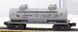 Lionel 6-16103 Lehigh Valley 2 dome Tank Car O SCALE Like New