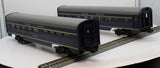 MTH 20-6120 LOUISVILLE & NASHVILLE 60' Sleeper/Diner Premier Aluminum Passenger Car Set O Scale Like New