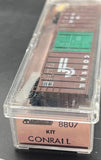 Roundhouse 8807 Conrail boxcar (brown w/ green door) N SCALE Like New