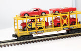 MTH Railking 30-76093 Chessie Auto Carrier Flat Car O SCALE Like New