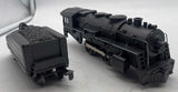 MARX TRAIN 666 1666 Locomotive and tender gray santa fe O SCALE Used Excellent No Boxas is