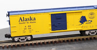 MTH Railking 30-74099 Alaska Box Car O SCALE Like New